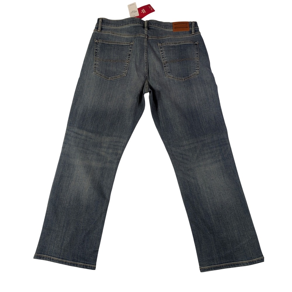 Lucky Brand 363 Vintage Straight Mens Jeans 38x30 Blue CoolMax NWT - Picture 2 of 15